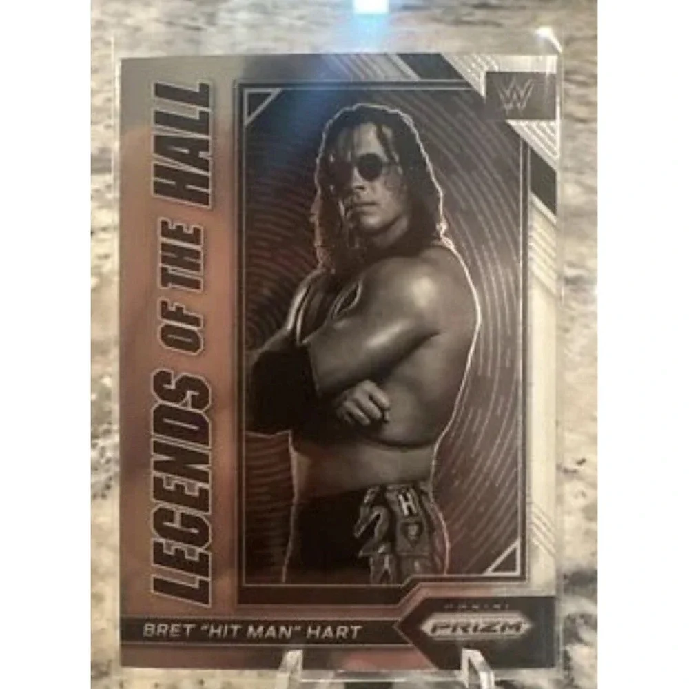 Bret Hart- 2023 Panini Prizm WWE- Legends Of The Hall Insert - Picture 1 of 1